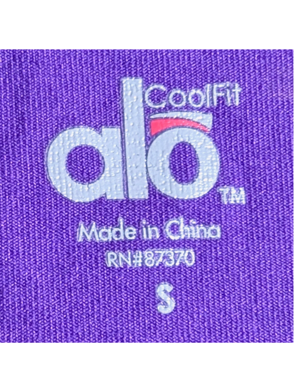 Alo Yoga Purple Strappy Tank Top Small Criss Cross Back Athletic Activewear - Picture 3 of 10